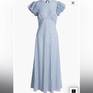 Doen Romina dress in cornflower blue size s NWT